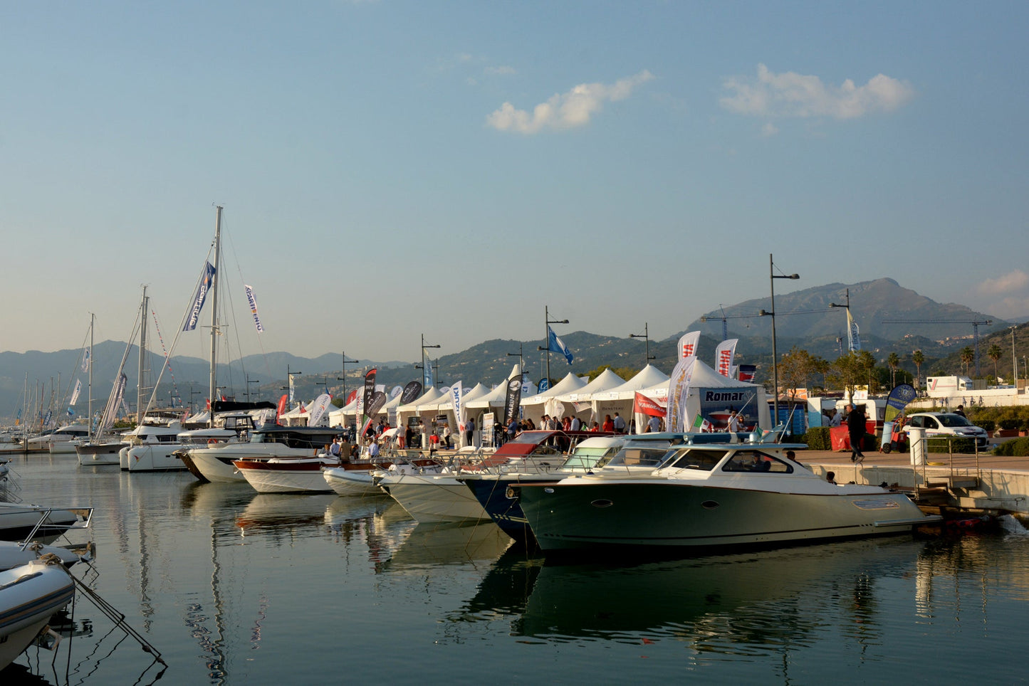 Marina d'Arechi in Agropoli Salerno, Italy – yacht berths and marina view with Eberths.com