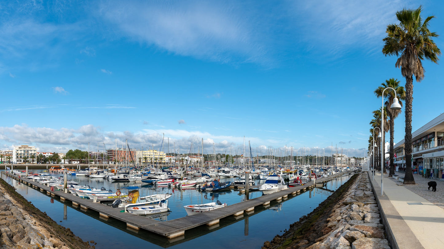 Marina de Lagos in Lagos, Portugal – yacht berths and marina view with Eberths.com