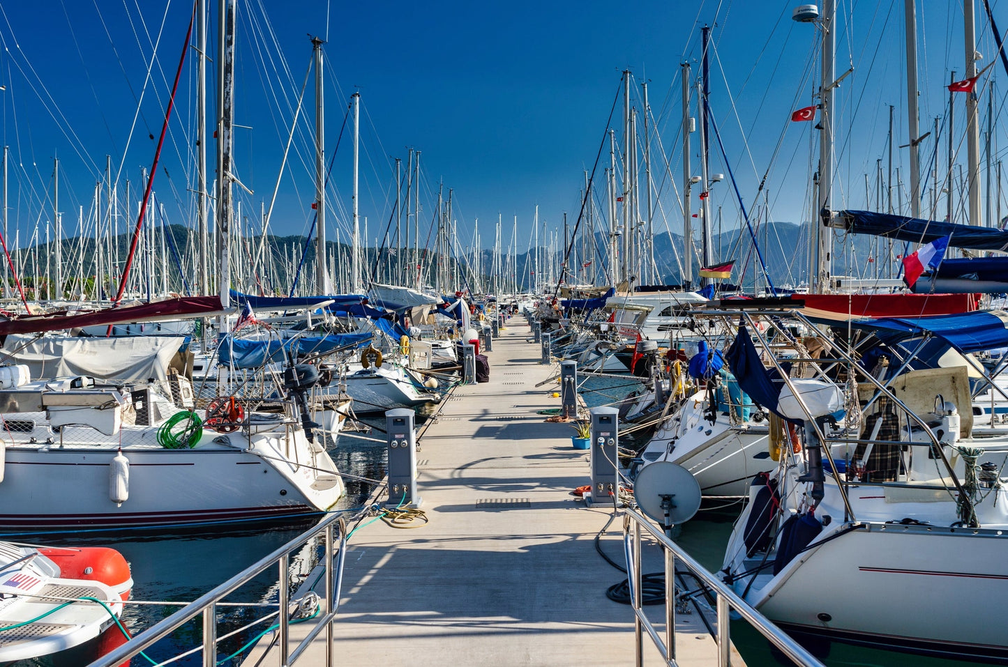 Marmaris Netsel Marina in Marmaris, Turkey – yacht berths and marina view with Eberths.com