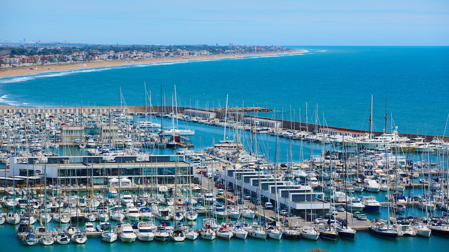 Port Ginesta in Barcelona, Spain – yacht berths and marina view with Eberths.com