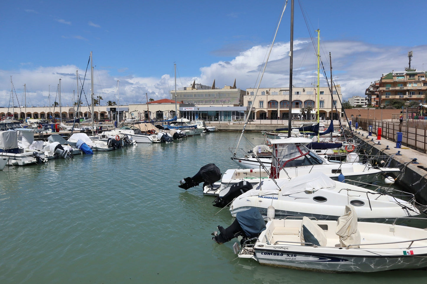 Porto Turistico di Roma in Fiumicino, Italy – yacht berths and marina view with Eberths.com