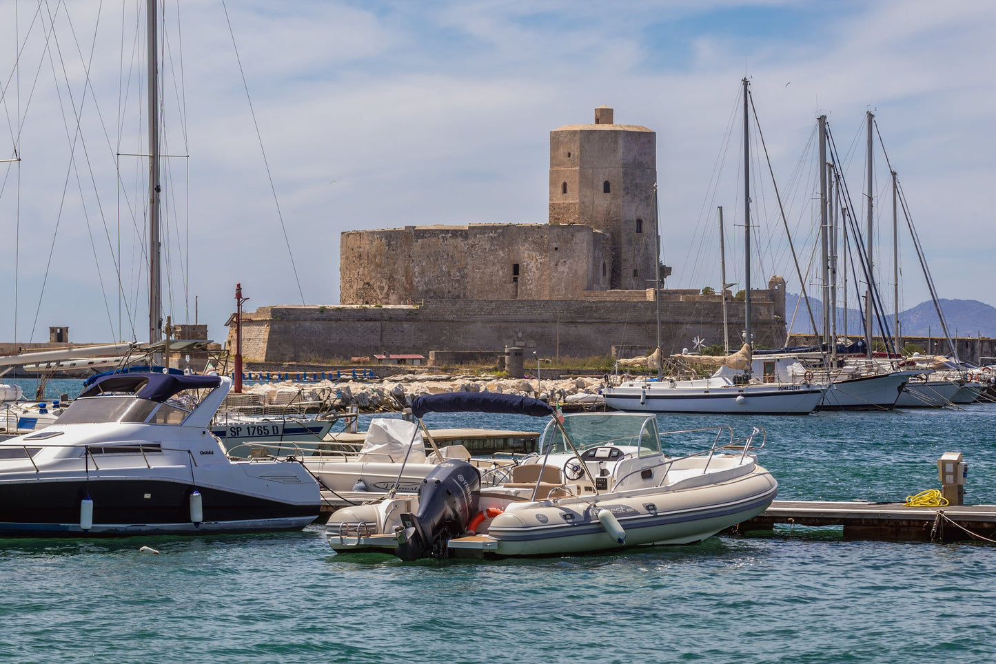 Vento di Maestrale in Trapani, Italy – yacht berths and marina view with Eberths.com