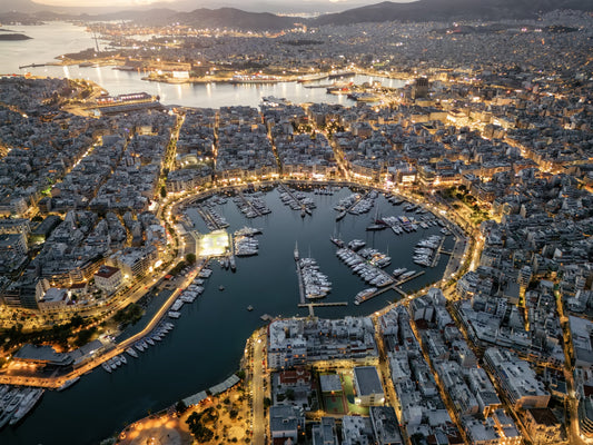 Marina Zea in Athens, Greece – yacht berths and marina view with Eberths.com