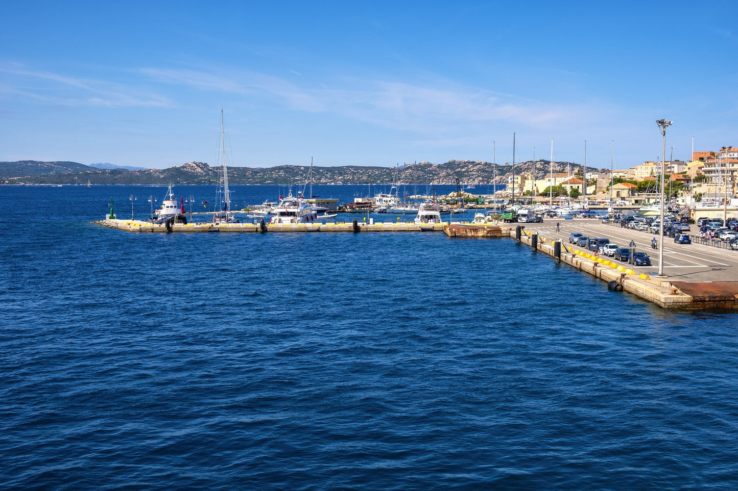 La Maddalena (Cala Gavetta) in La Maddalena, Italy – yacht berths and marina view with Eberths.com