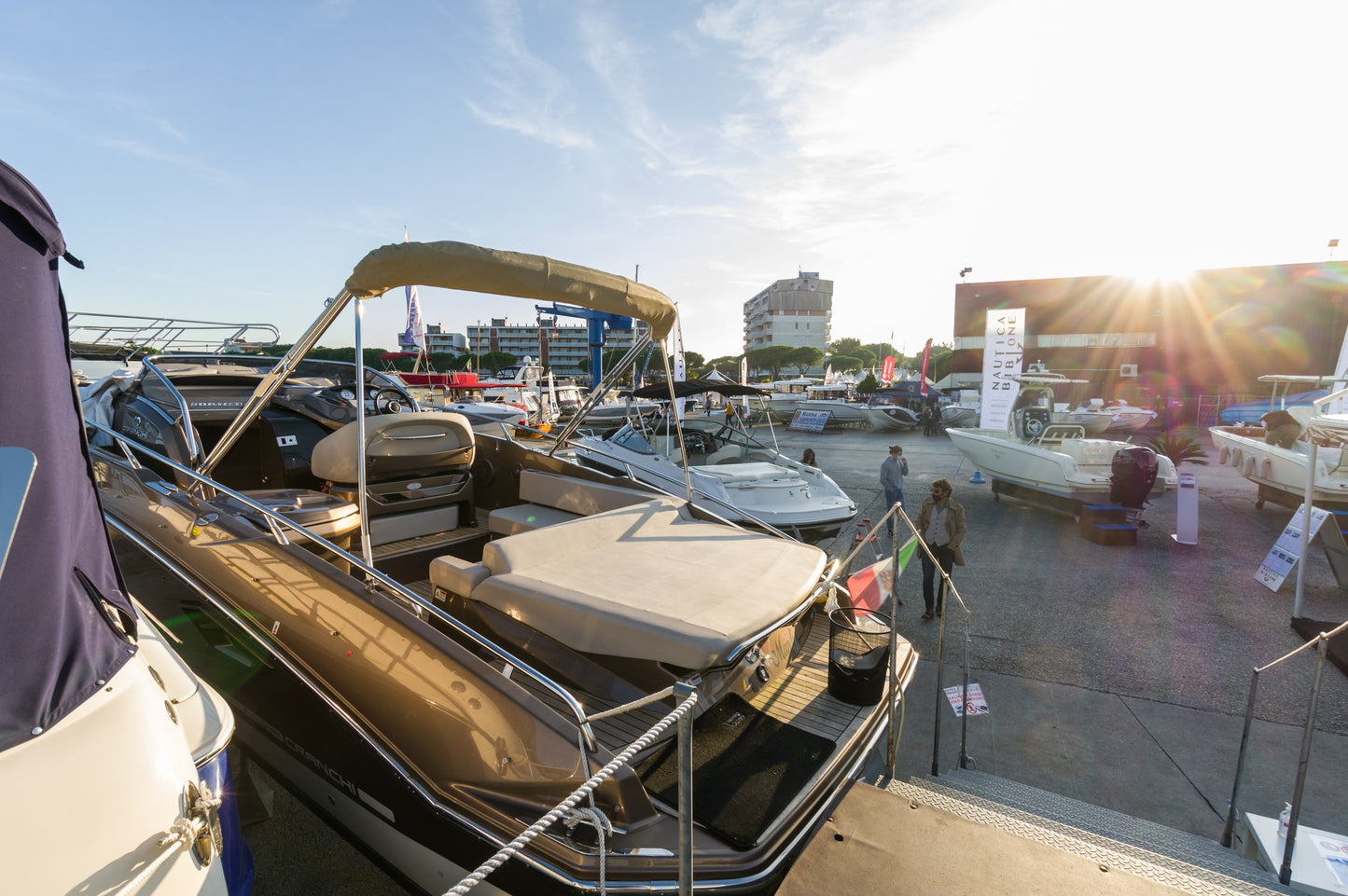 Circolo Velico Aprilia in Bevazzana, Italy – yacht berths and marina view with Eberths.com
