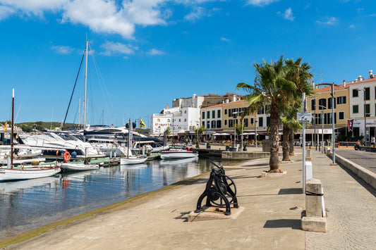 Club Marítimo Mahon in Minorca, Spain – yacht berths and marina view with Eberths.com