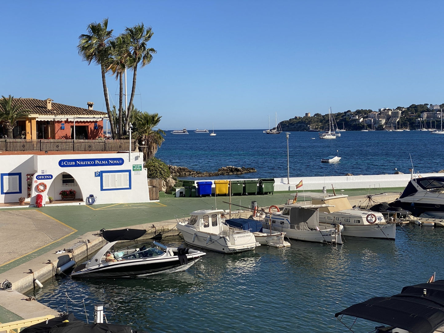 Club Nautico Palma Nova in Calvià, Spain – yacht berths and marina view with Eberths.com