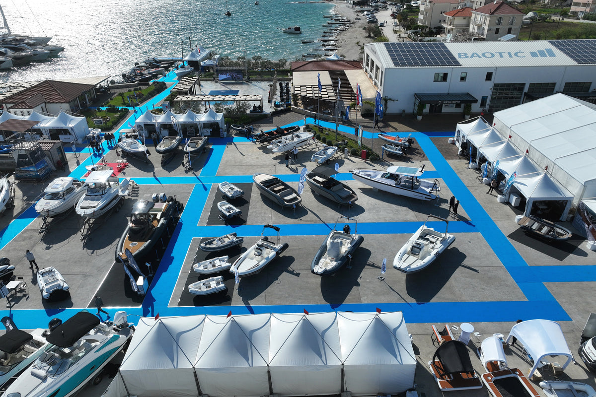 The Dalmatia Boat Show 2026 in Marina Baotić, Croatia