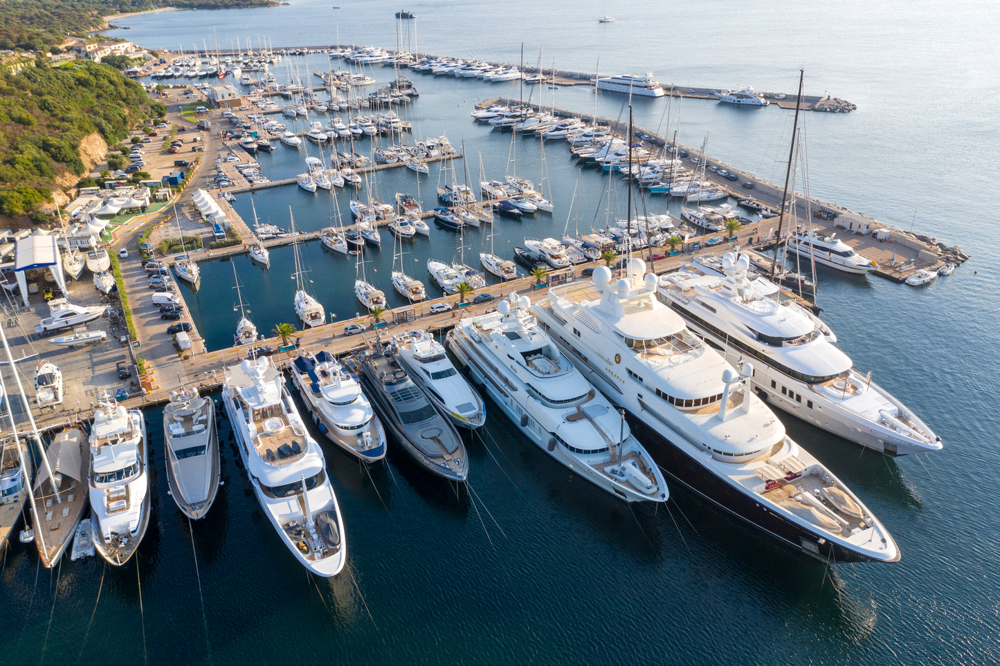 IGY Portisco Marina in Sardinia, Italy – yacht berths and marina view with Eberths.com