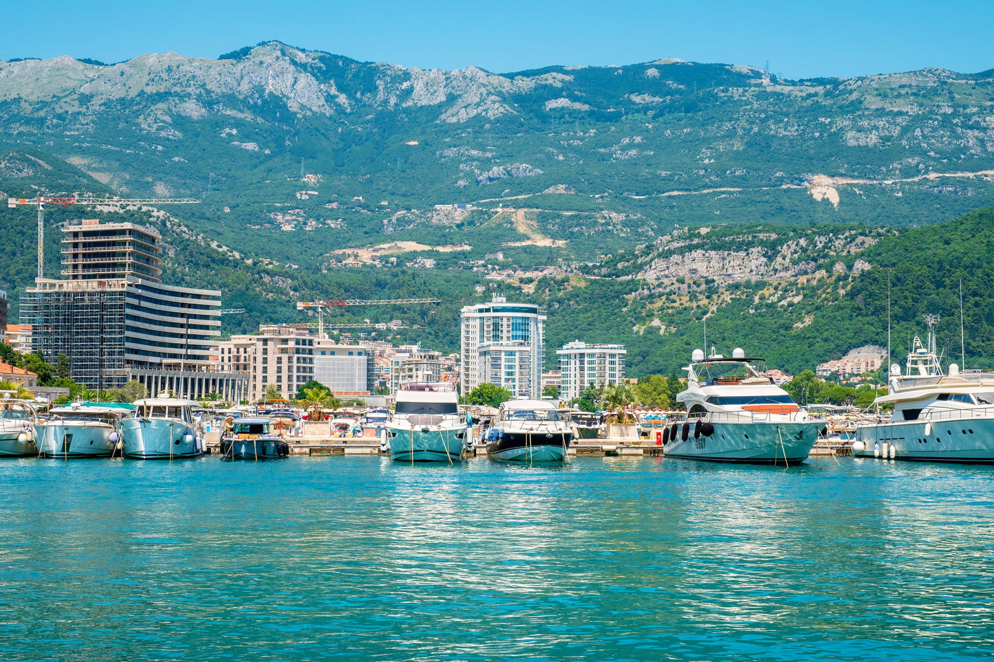 Dukley Marina Budva in Budva, Montenegro – yacht berths and marina view with Eberths.com