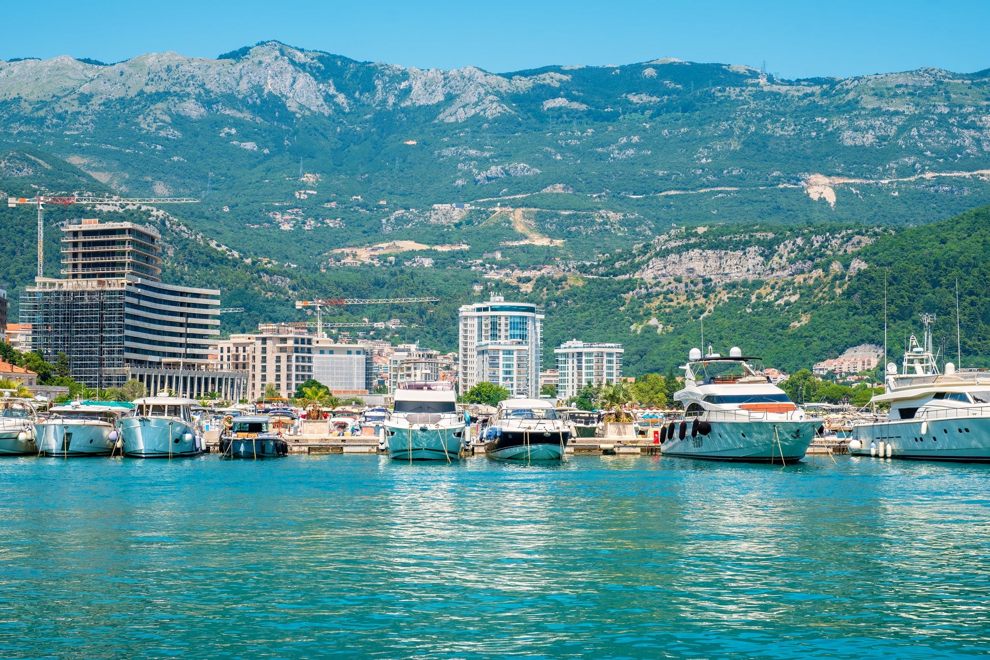 Dukley Marina Budva in Budva, Montenegro – yacht berths and marina view with Eberths.com