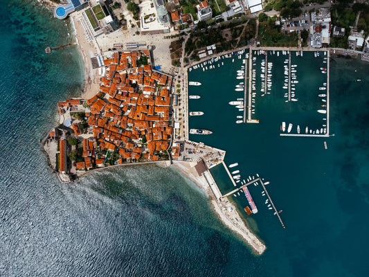 Dukley Marina Budva in Budva, Montenegro – yacht berths and marina view with Eberths.com