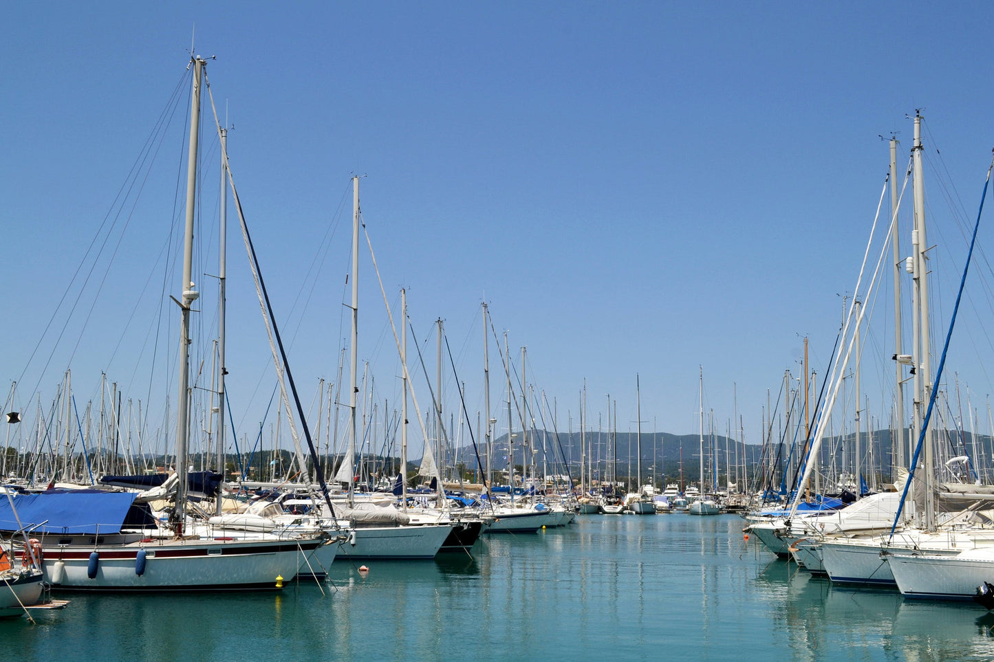Gouvia Marina in Kontokali, Kerkyra, Corfu, Greece – yacht berths and marina view with Eberths.com