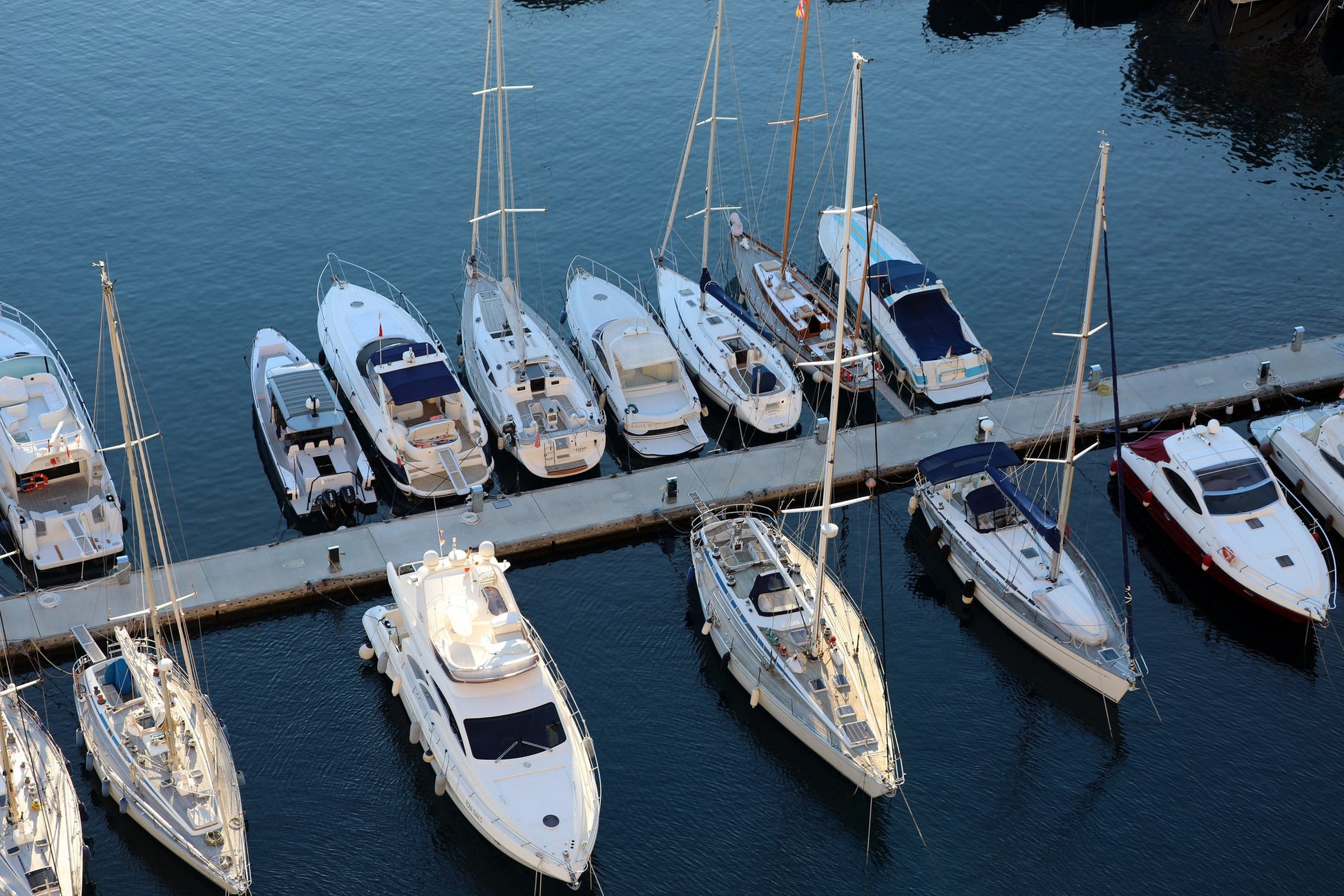 ACI Marina Zut in Jezera, Croatia – yacht berths and marina view with Eberths.com
