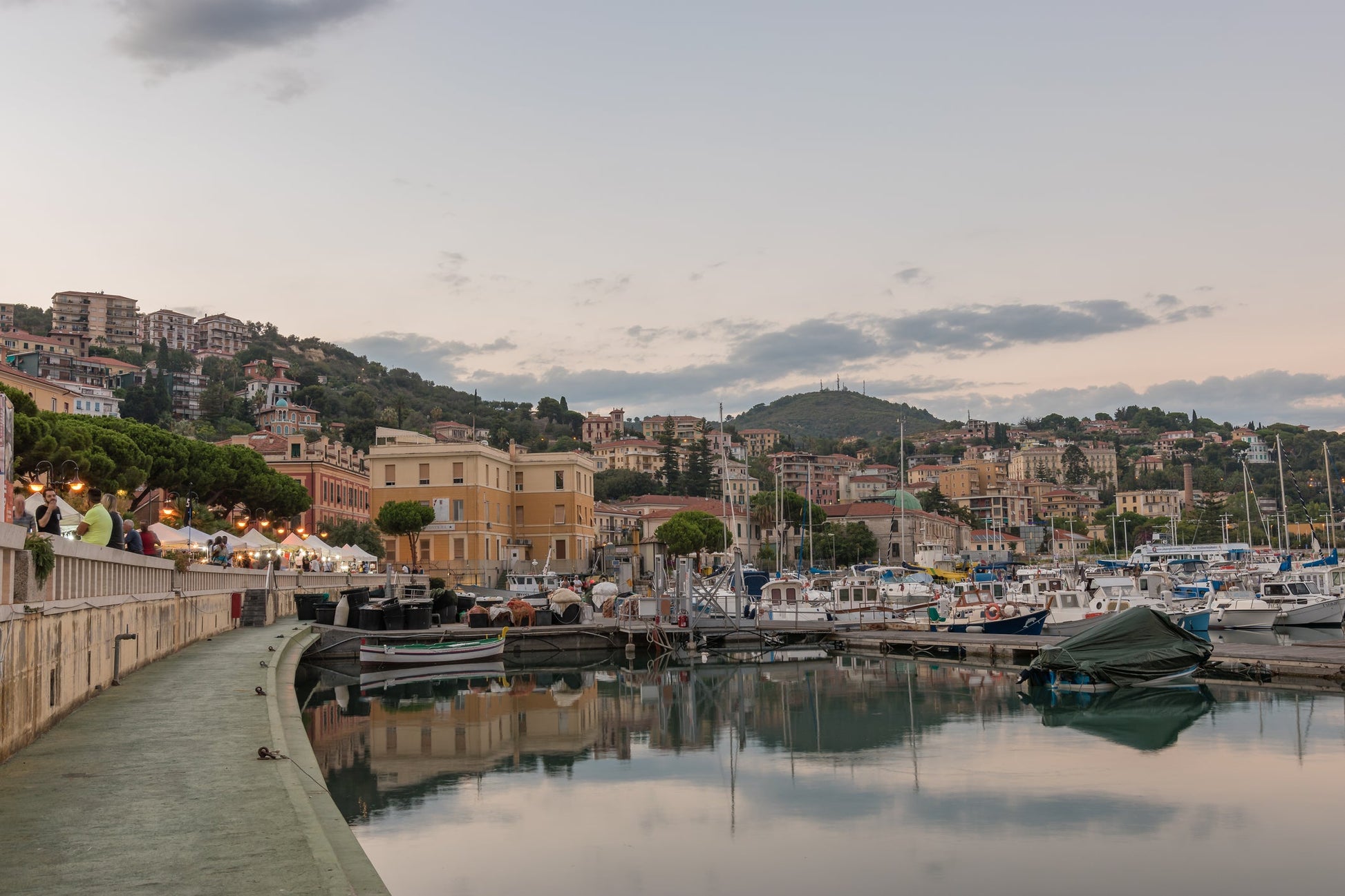 Imperia Yacht Club in Imperia, Italy – yacht berths and marina view with Eberths.com