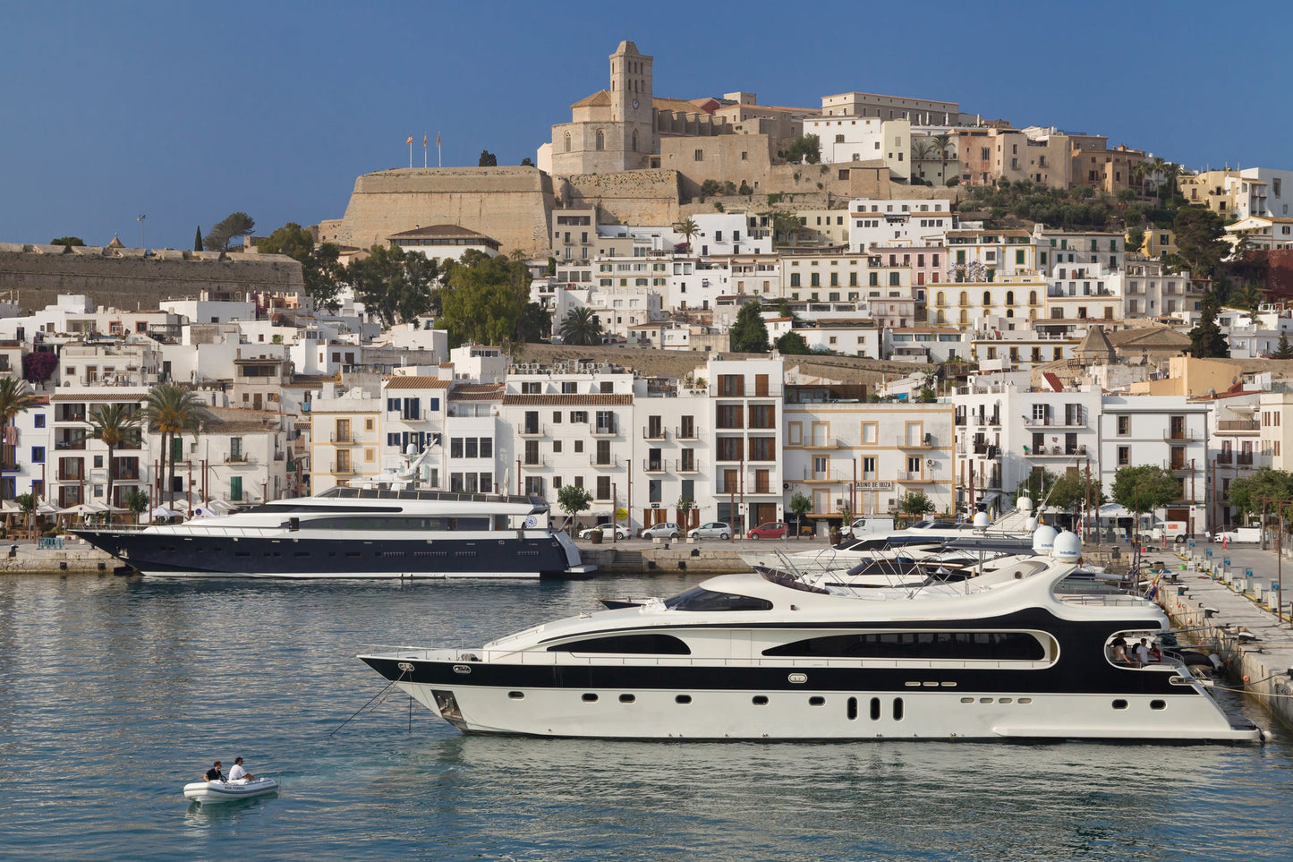 Marina Botafoch in Ibiza, Spain – yacht berths and marina view with Eberths.com