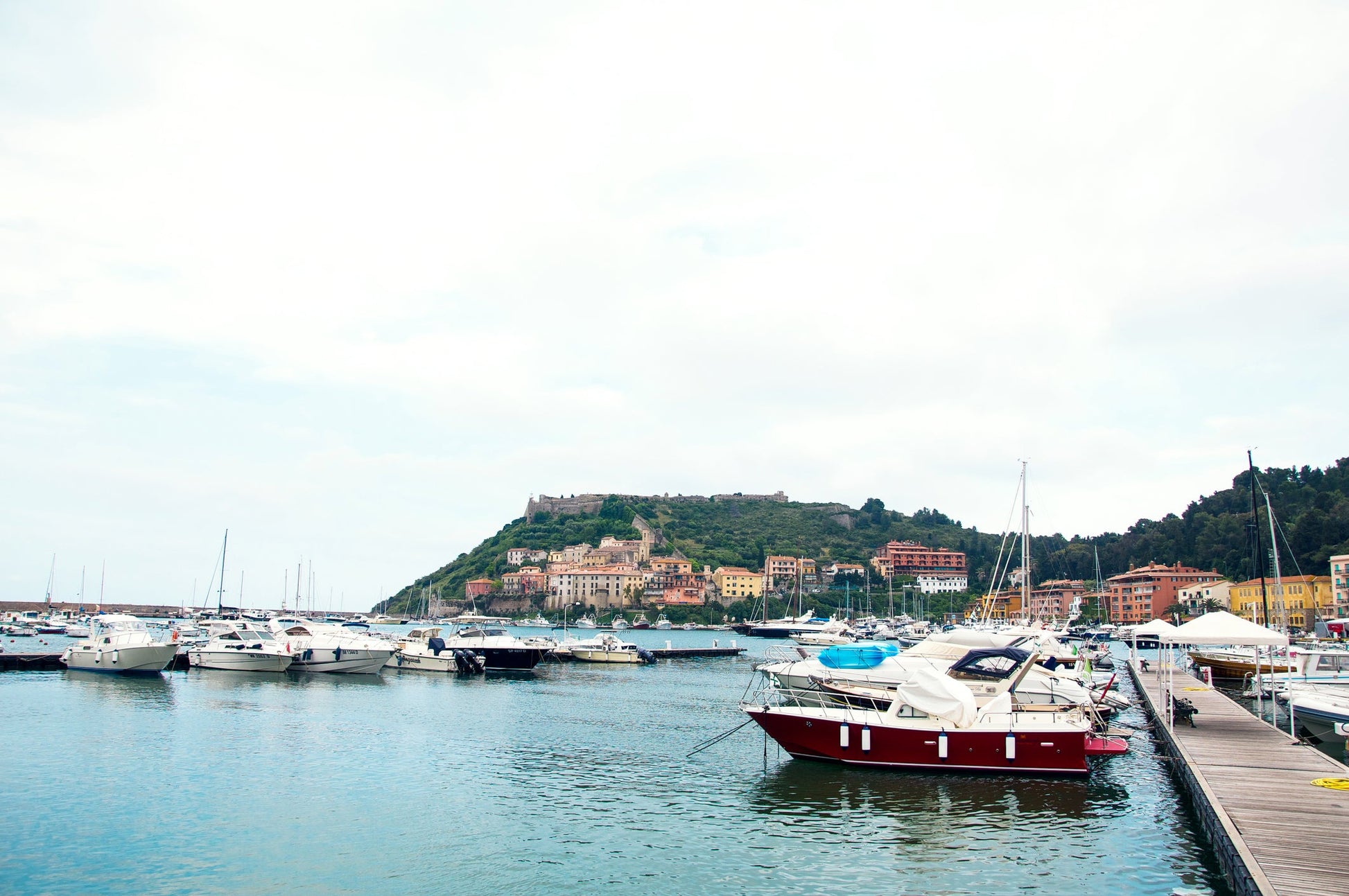 Marina Cala Galera in Porto Ercole, Italy – yacht berths and marina view with Eberths.com