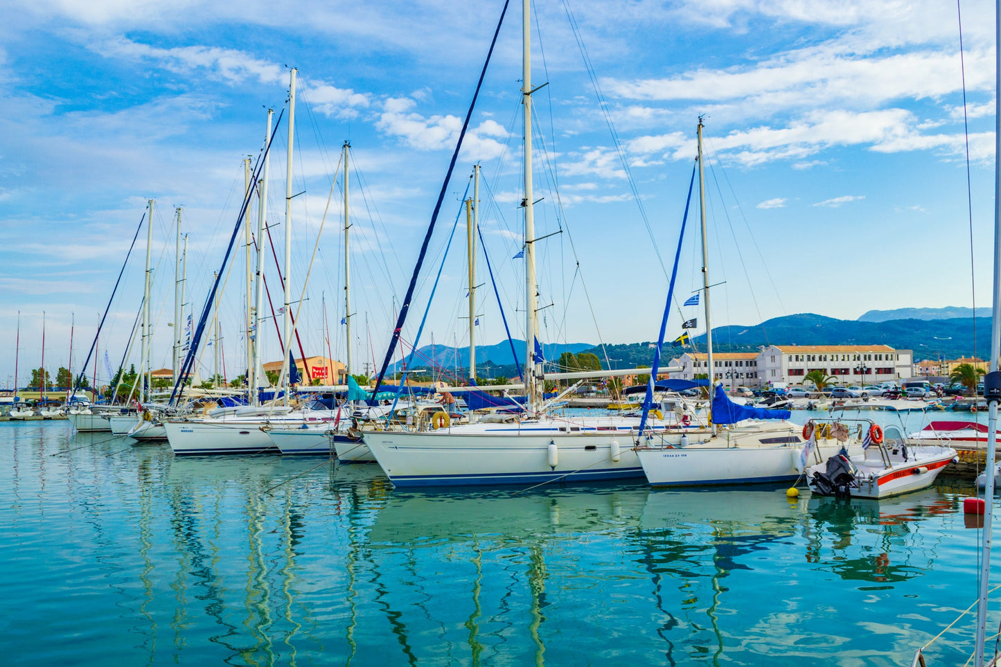 Marina Lefkas (Lefkada Marina) in Levkas, Greece – yacht berths and marina view with Eberths.com