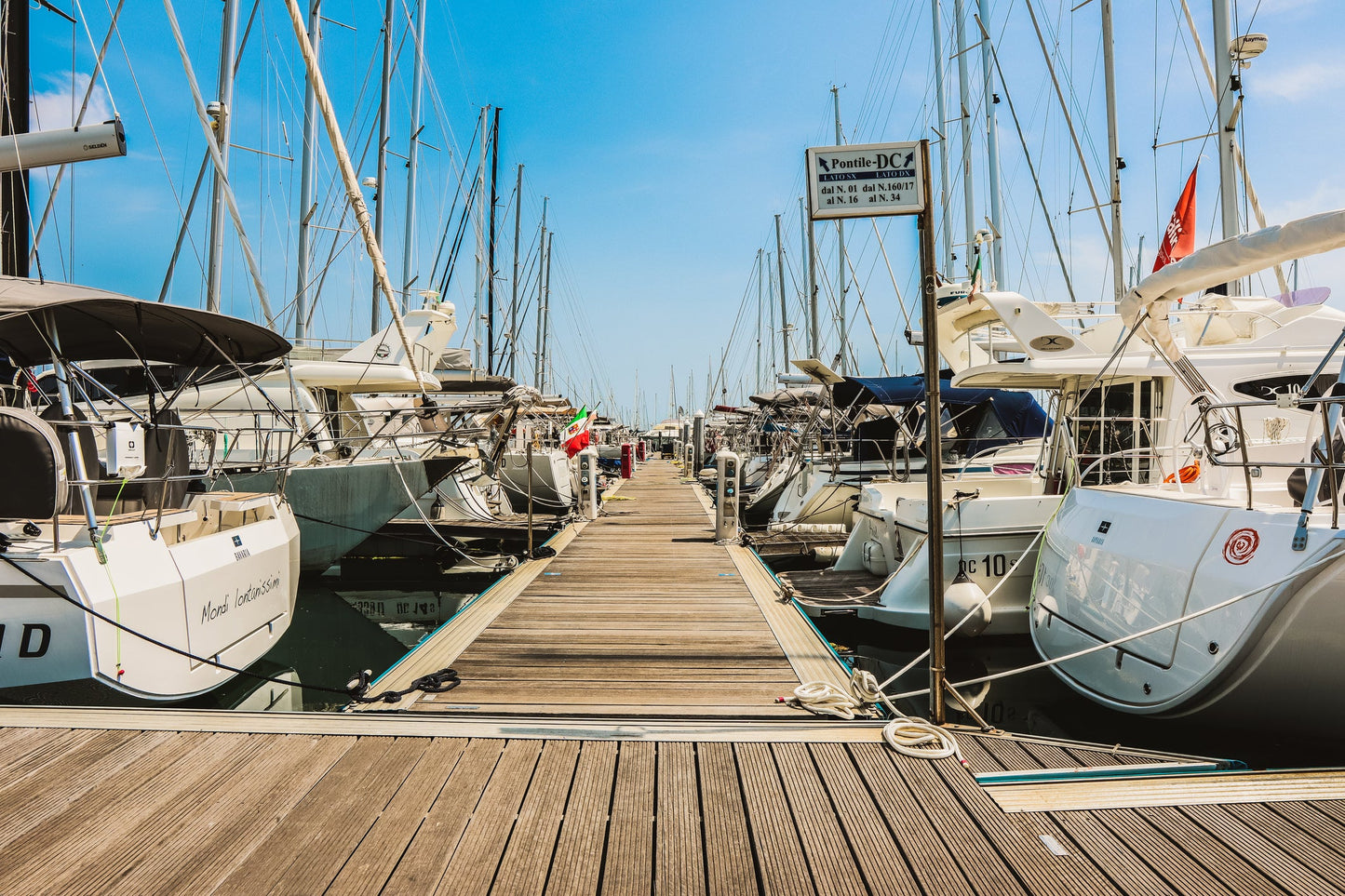 Marina Marinara in Ravenna, Italy – yacht berths and marina view with Eberths.com