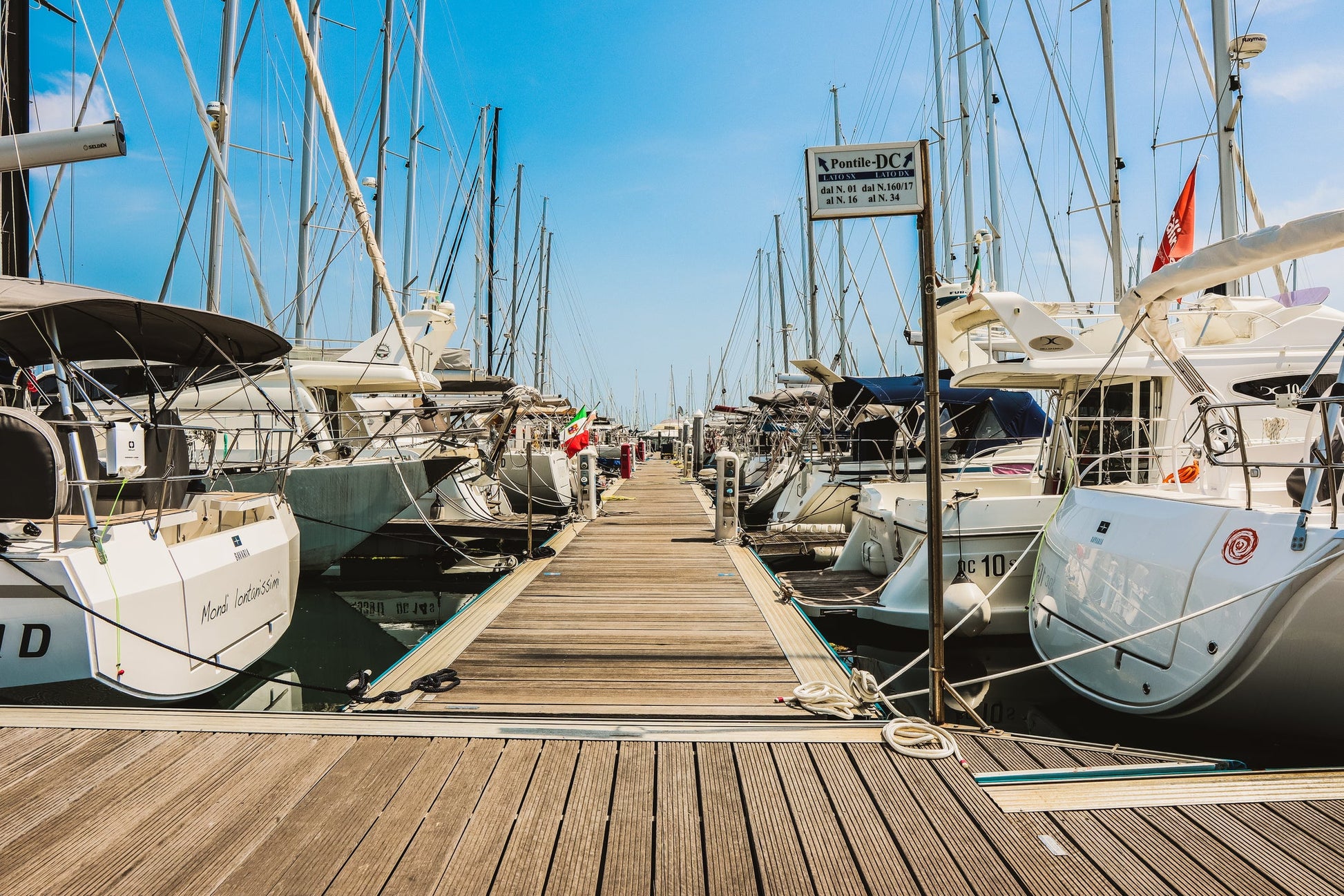 Marina Marinara in Ravenna, Italy – yacht berths and marina view with Eberths.com