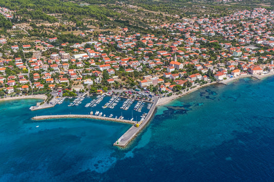 Marina Orebić, Orebić, Croacia: amarres para barcos y vistas al puerto deportivo con Eberths.com