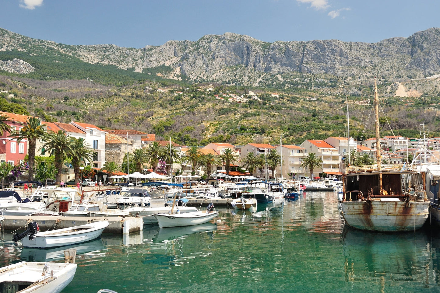 Marina Podgora in Podgora, Croatia – yacht berths and marina view with Eberths.com