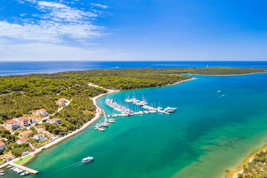 Marina Veli Rat in Veli Rat, Croatia – yacht berths and marina view with Eberths.com