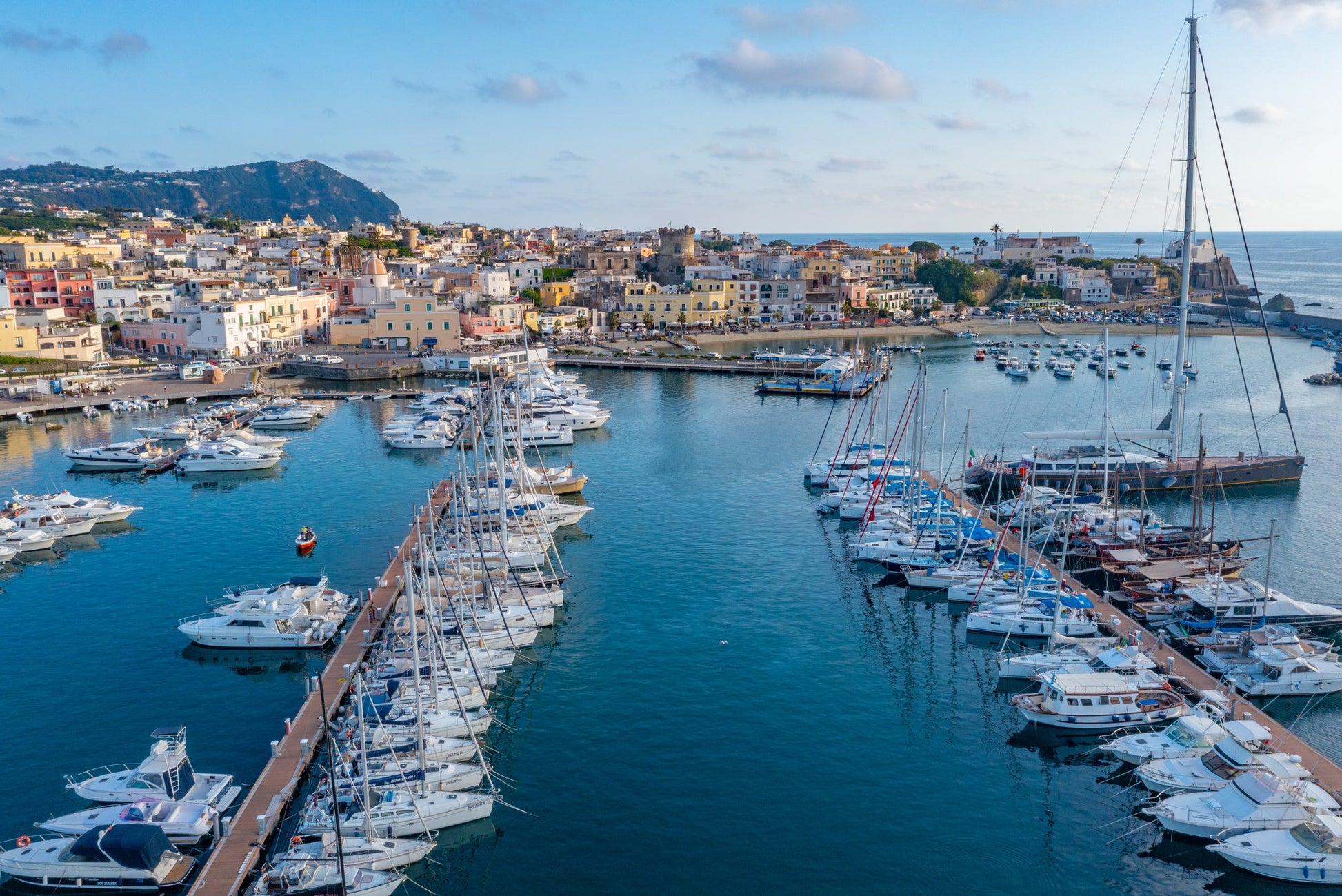 Marina di Ischia in Ischia, Italy – yacht berths and marina view with Eberths.com