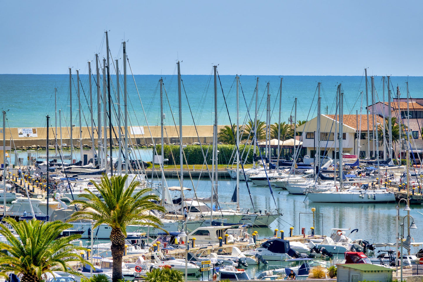 Marina di Pescara in Pescara, Italy – yacht berths and marina view with Eberths.com