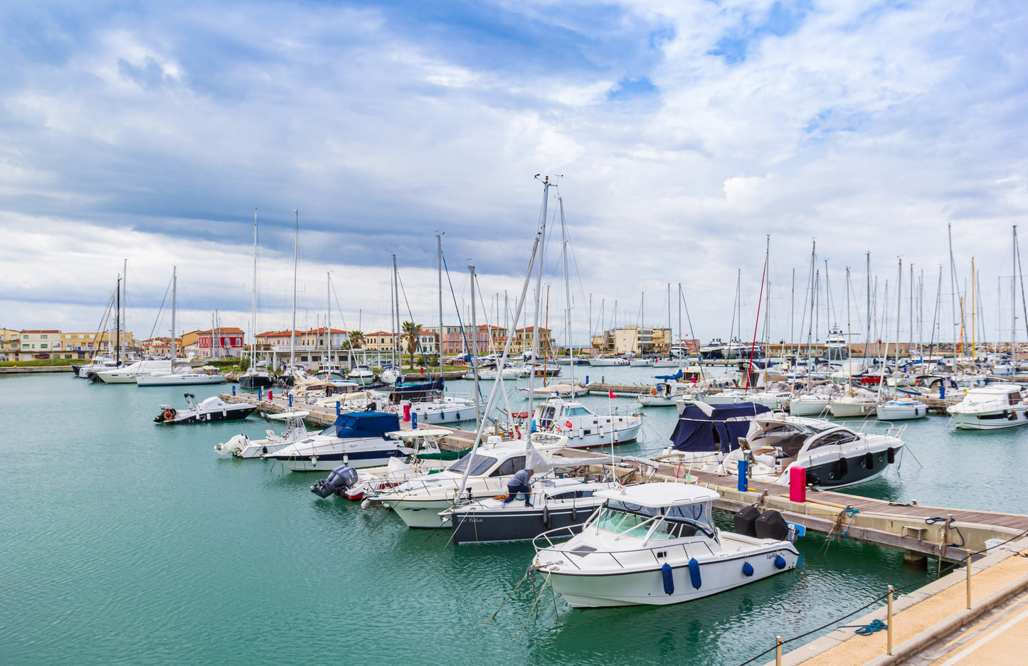 Marina di Pisa in Pisa, Italy – yacht berths and marina view with Eberths.com