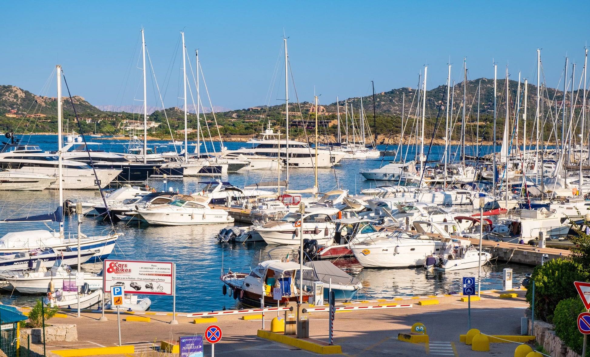 IGY Portisco Marina in Sardinia, Italy – yacht berths and marina view with Eberths.com