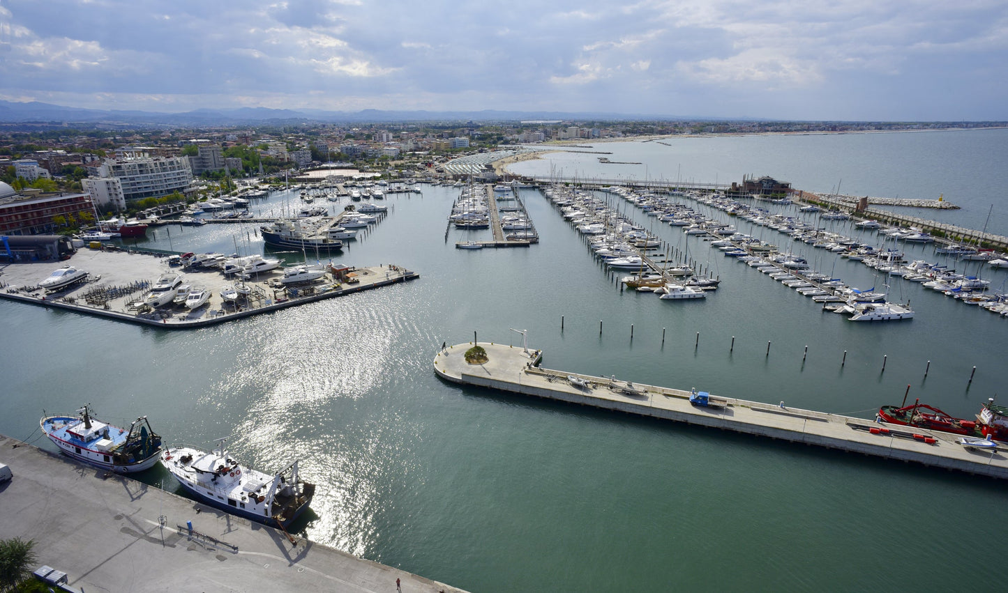 Marina di Rimini in Rimini, Italy – yacht berths and marina view with Eberths.com