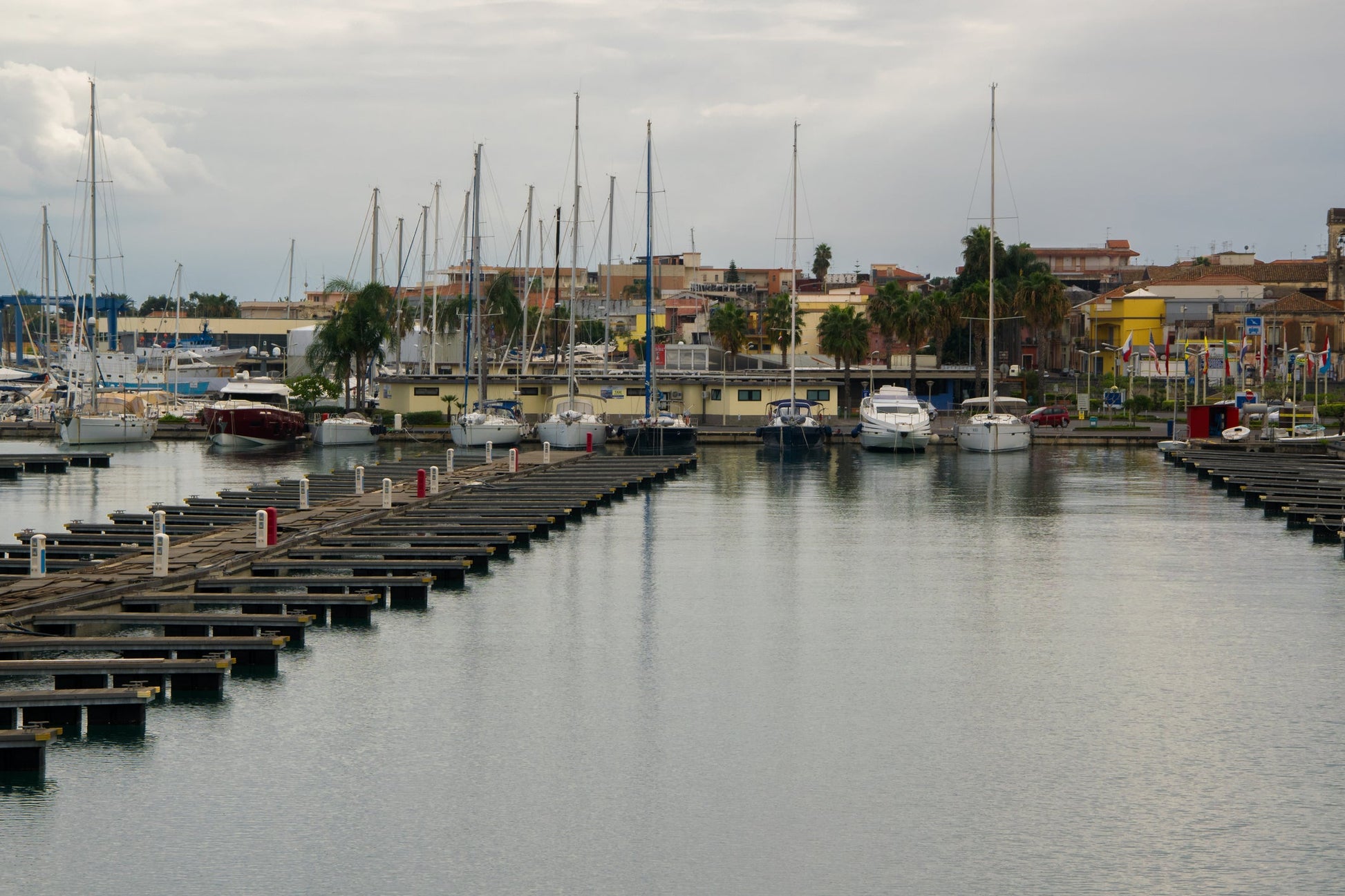 Marina di Riposto Porto dell'Etna in Riposto, Sicily, Italy – yacht berths and marina view with Eberths.com