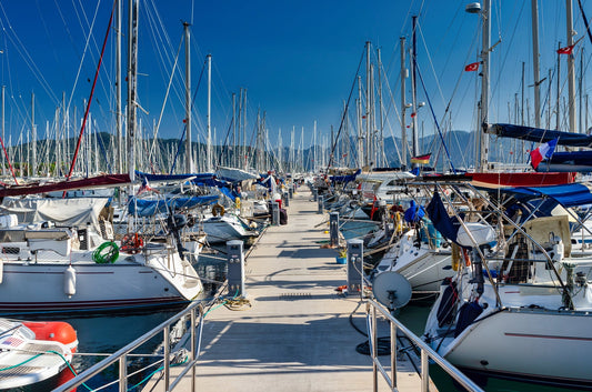 Marmaris Netsel Marina, Marmaris, Turquía: amarres para barcos y vistas al puerto deportivo con Eberths.com