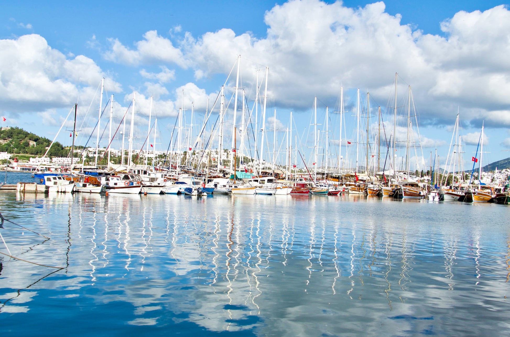 Milta Bodrum Marina in Bodrum, Turkey – yacht berths and marina view with Eberths.com
