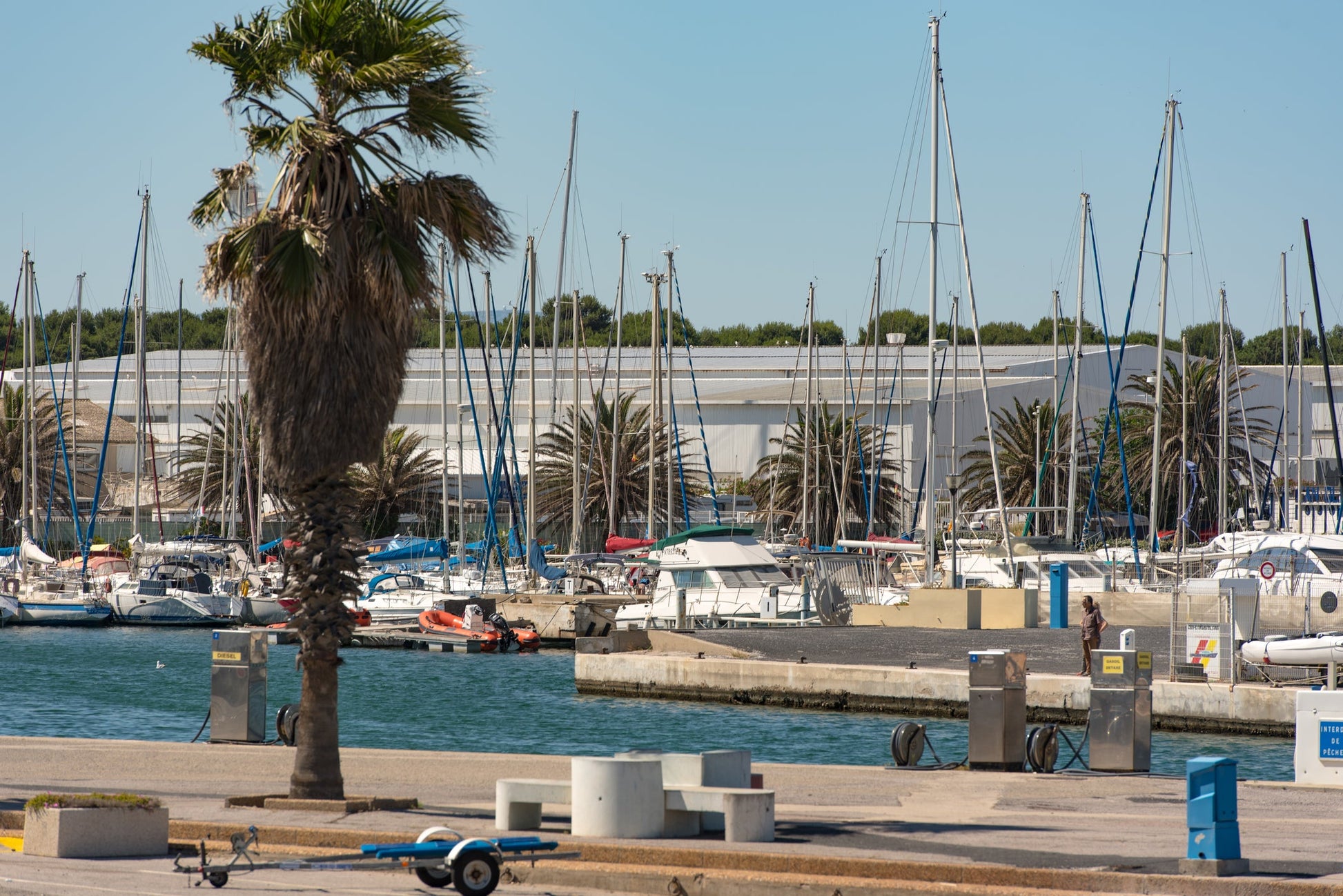 Port Canet en Rousillon in Canet-en-Roussillon, France – yacht berths and marina view with Eberths.com