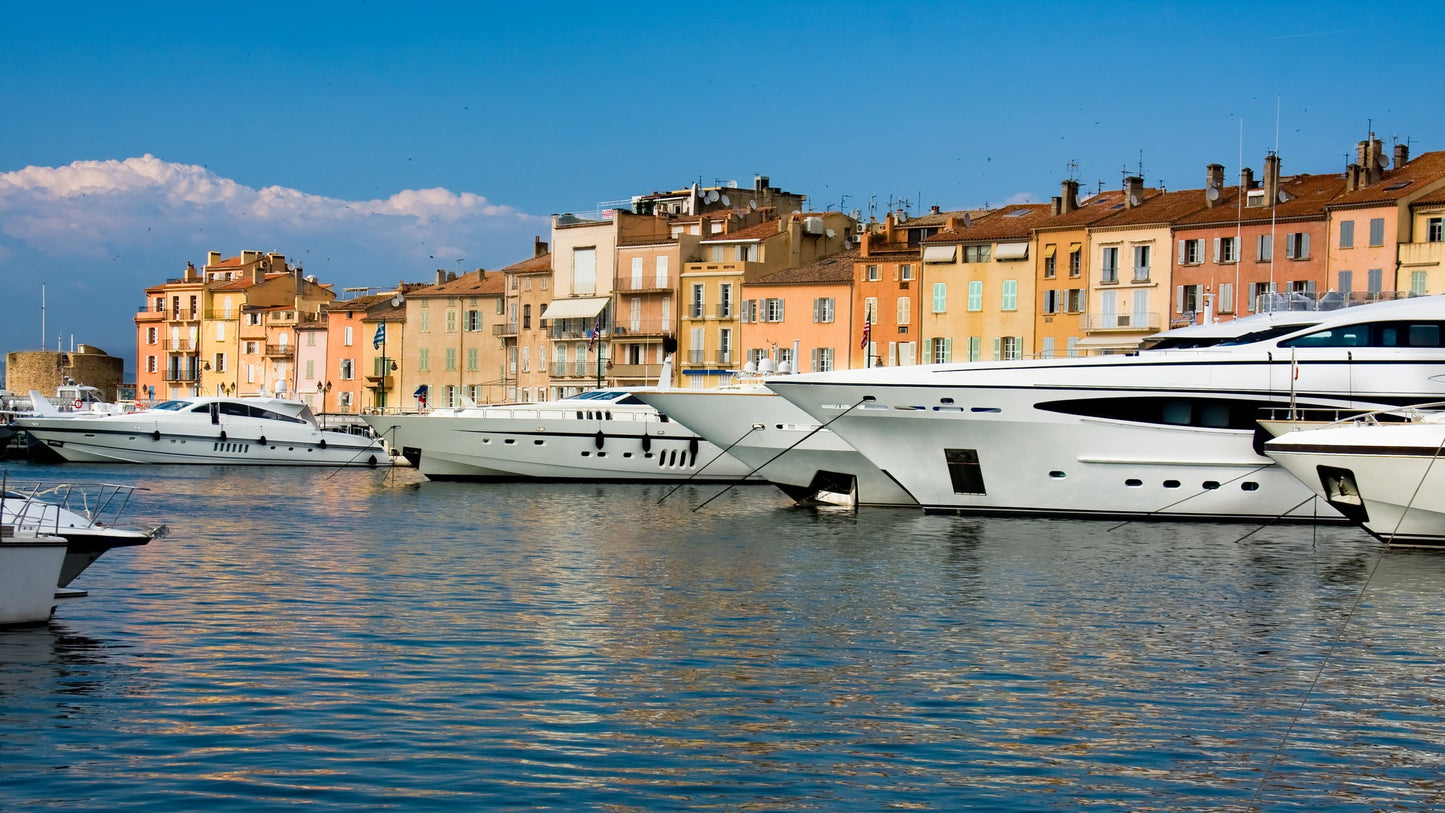 Port de Saint Tropez in Saint-Tropez, France – yacht berths and marina view with Eberths.com