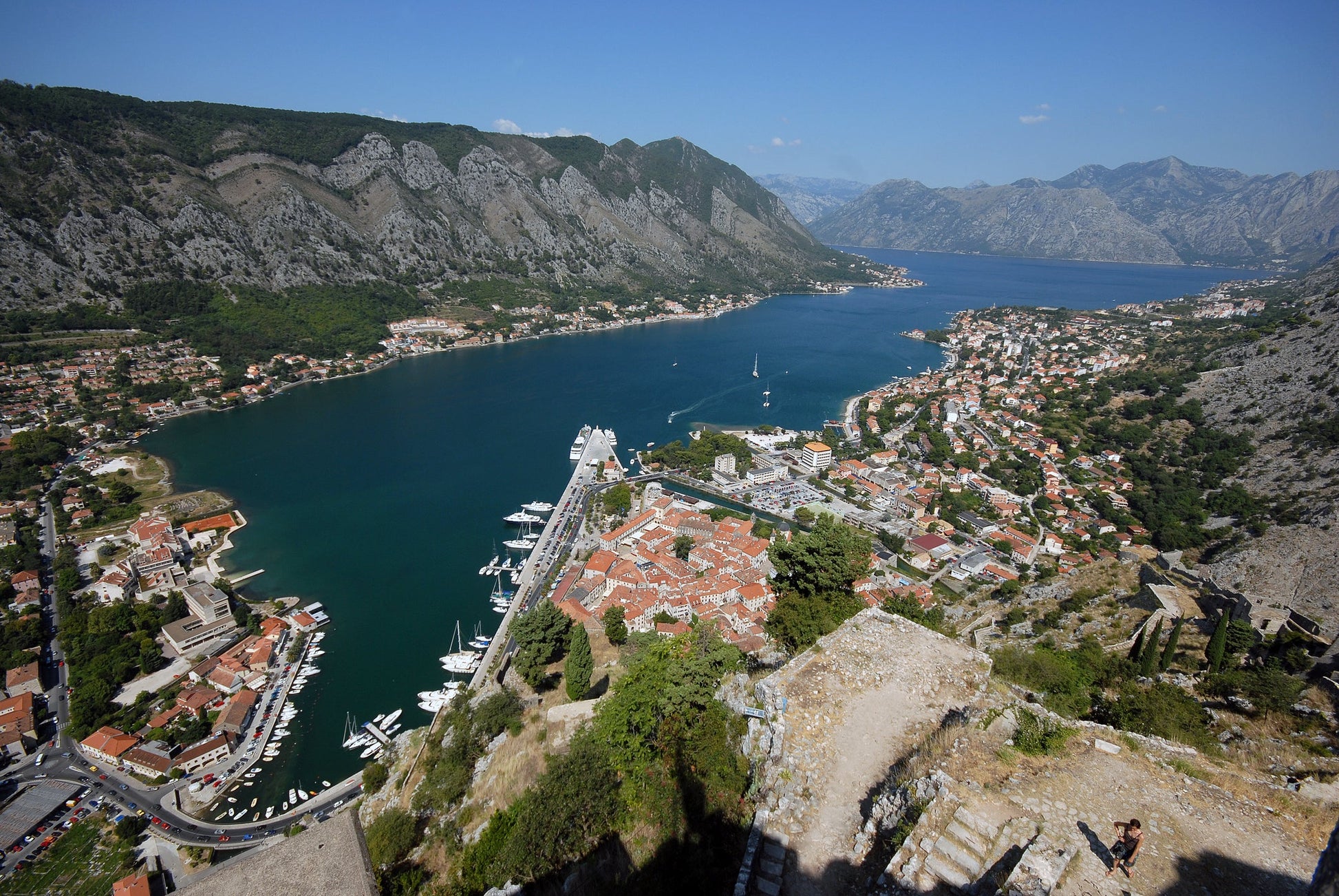 Port of Kotor in Kotor, Montenegro – yacht berths and marina view with Eberths.com