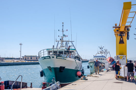 Puerto Canale Fiumicino, Fiumicino, Italia: amarres y vistas al puerto deportivo con Eberths.com