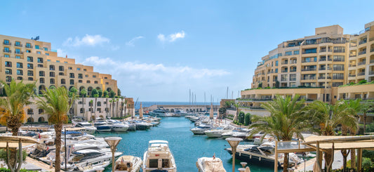 Portomaso Marina in St Julian's, Malta – yacht berths and marina view with Eberths.com