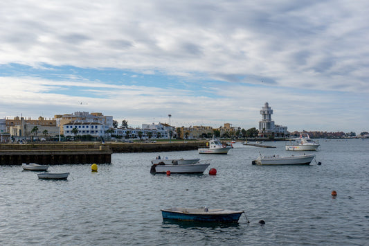 Porto Isla Cristina, Isla Cristina, Spagna: ormeggi e vista sul porto turistico con Eberths.com
