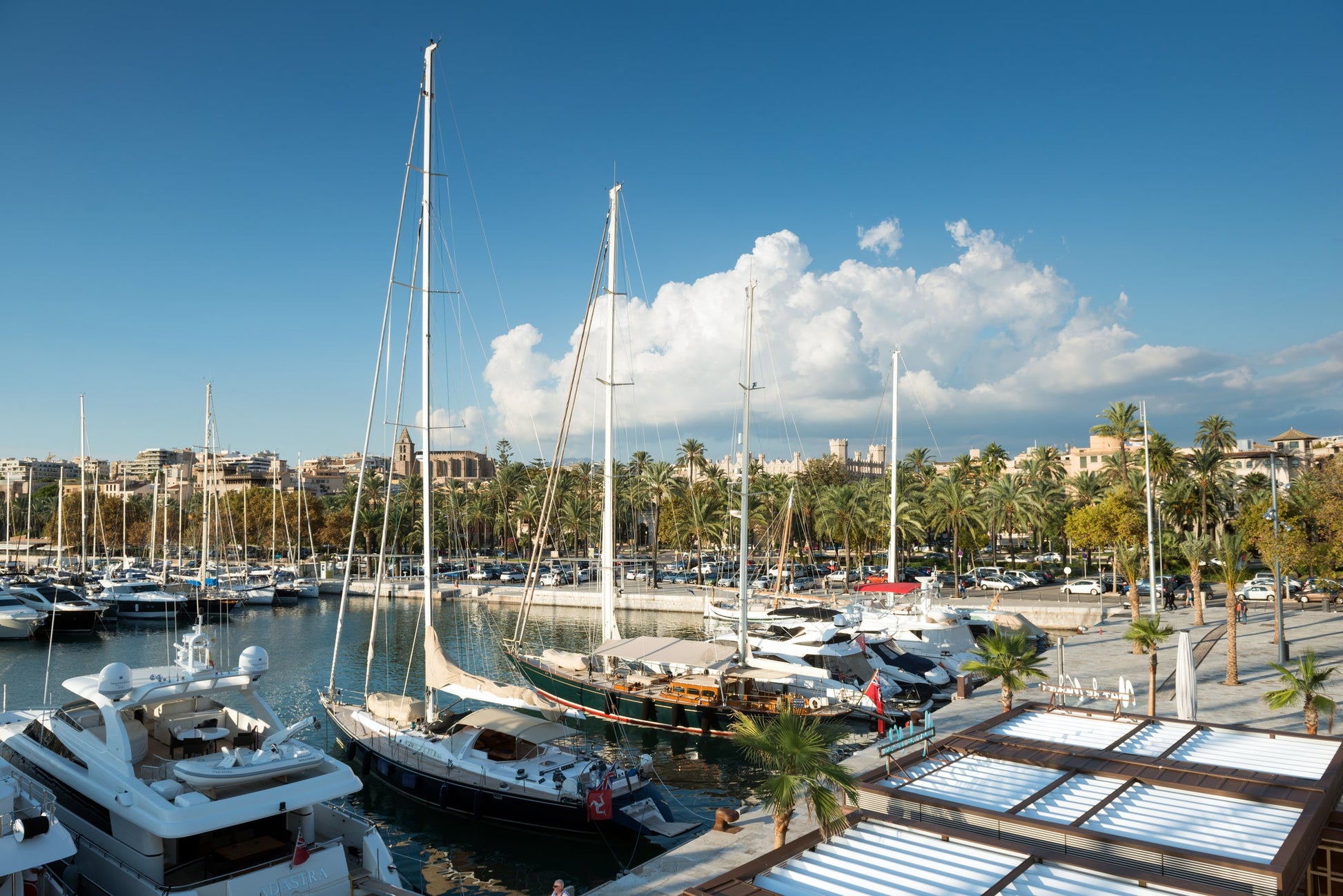 Real Club Náutico de Palma in Palma de Mallorca, Spain – yacht berths and marina view with Eberths.com