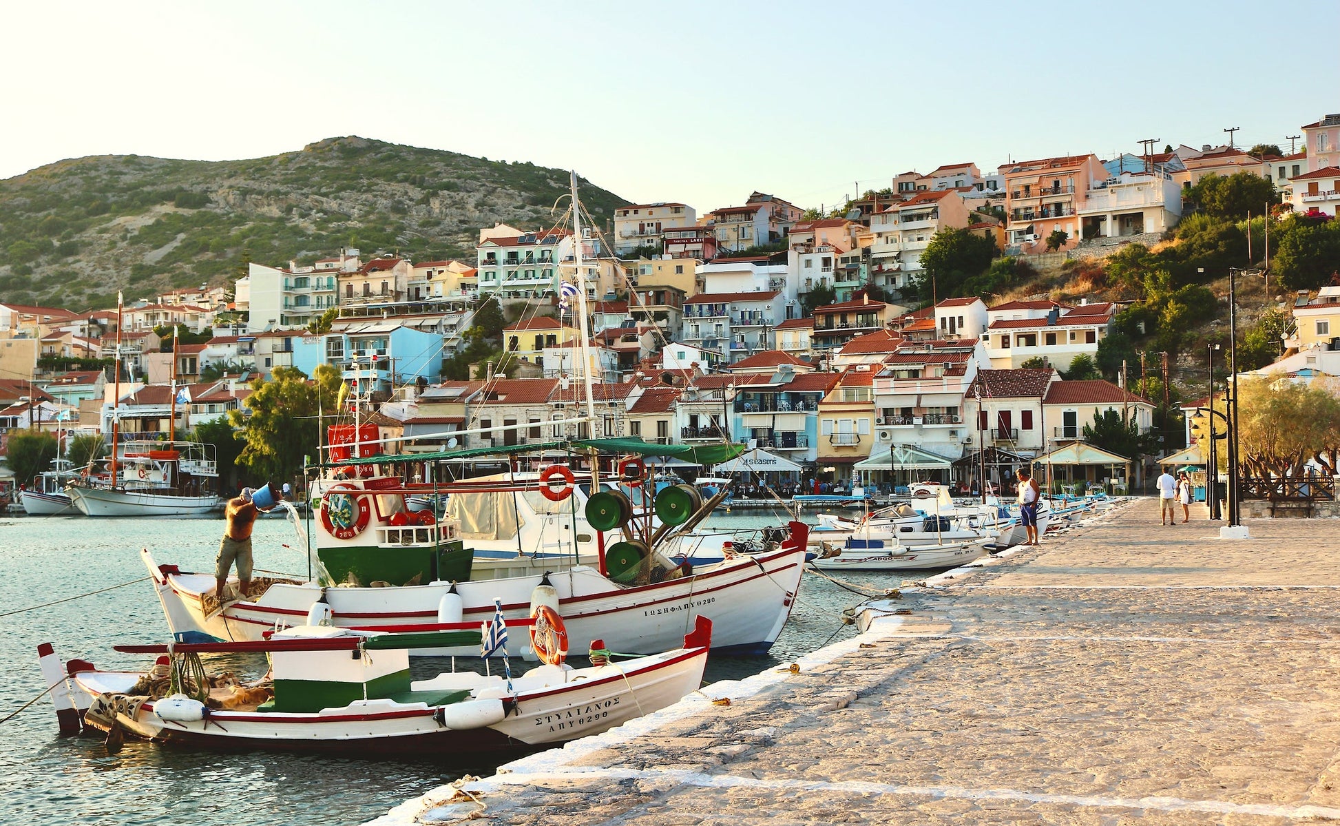 Samos Marina in Pythagorio , Greece – yacht berths and marina view with Eberths.com