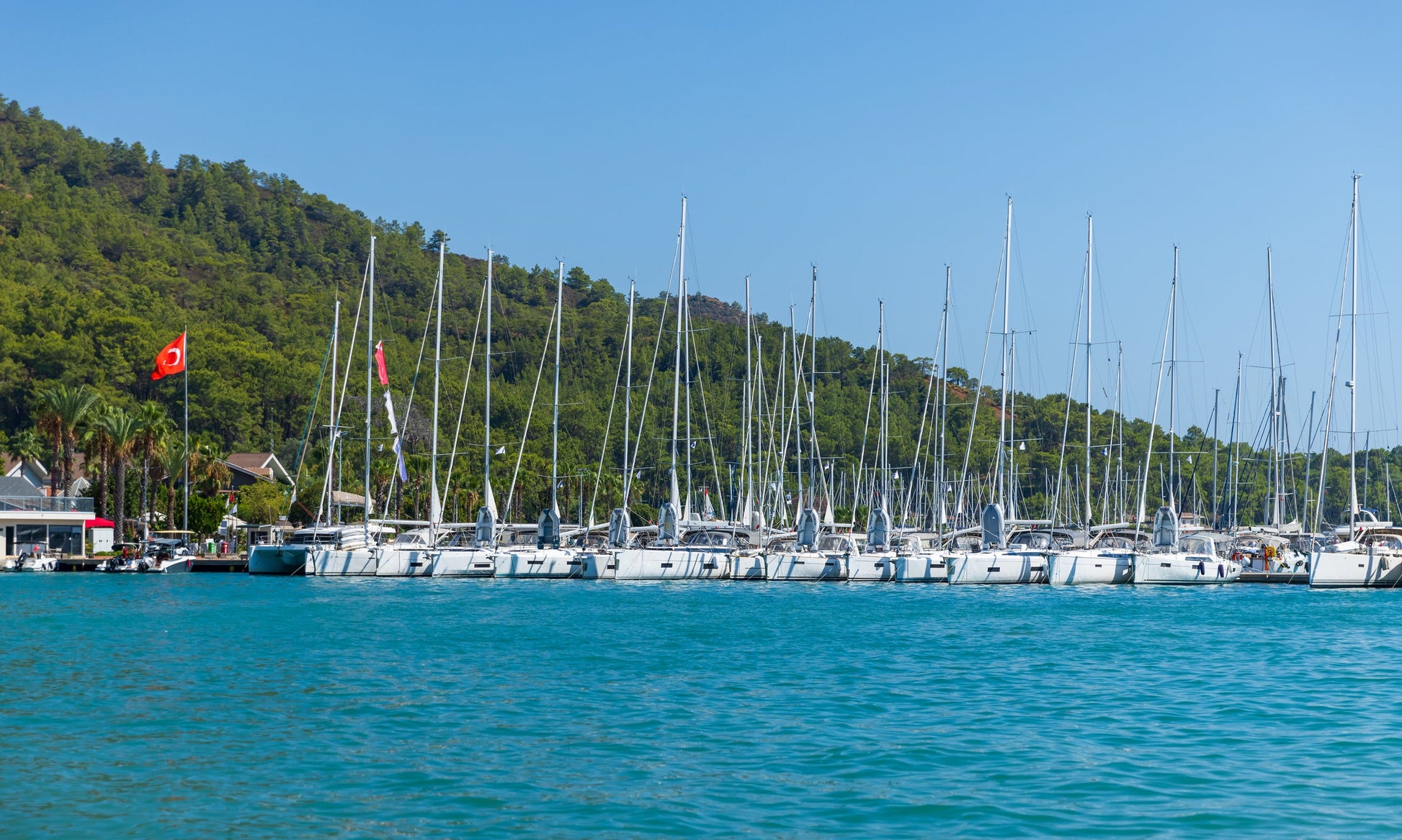 Skopea Marina, Gogek, Turquía: amarres para barcos y vistas al puerto deportivo con Eberths.com