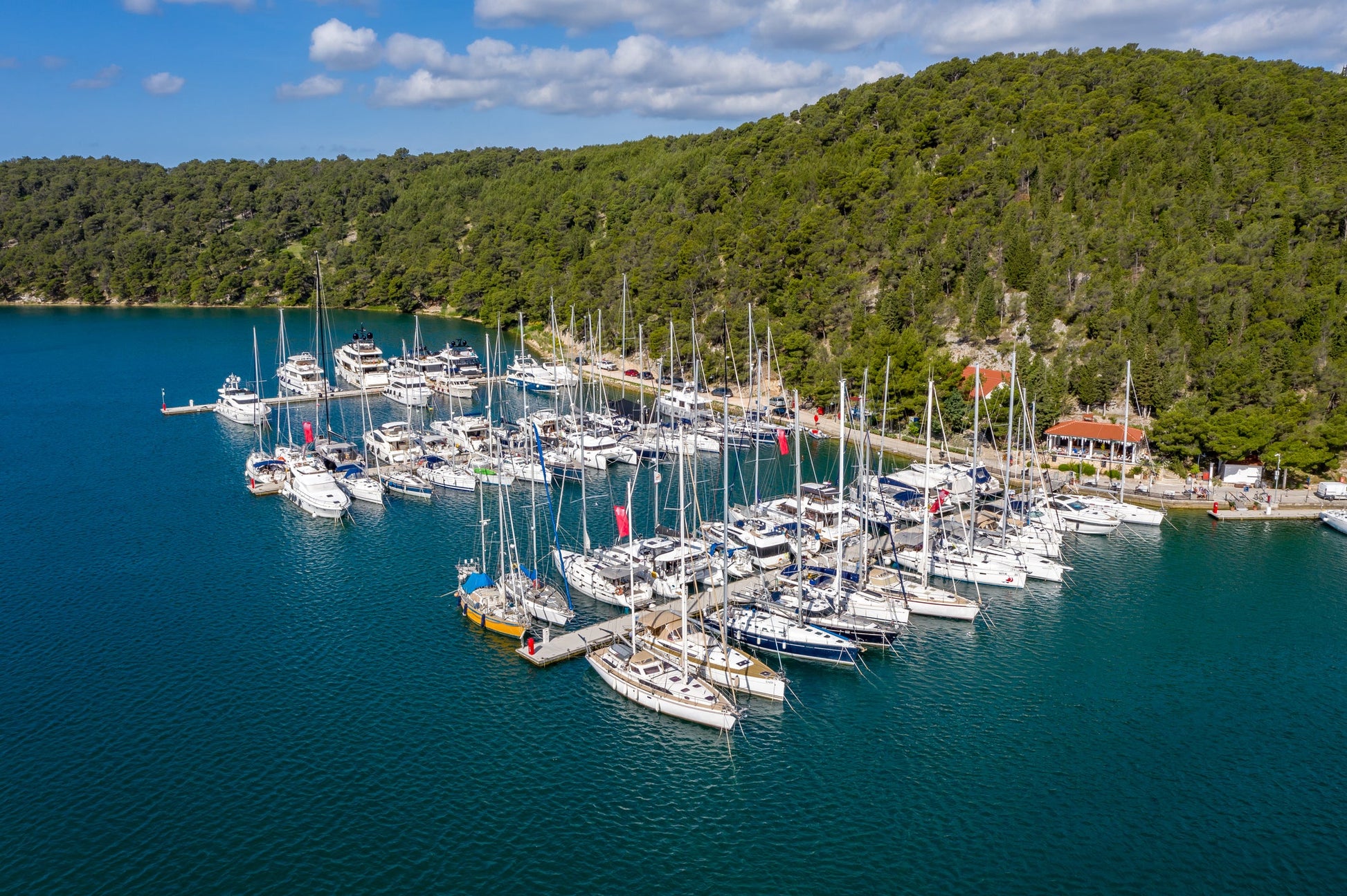 ACI Marina Skradin in Skradin, Croatia – yacht berths and marina view with Eberths.com