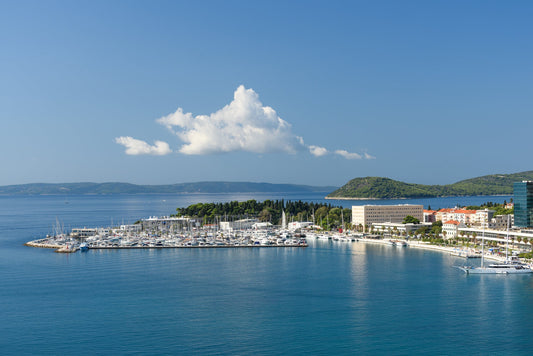 ACI Marina Split, Split, Croacia: amarres para barcos y vistas al puerto deportivo con Eberths.com