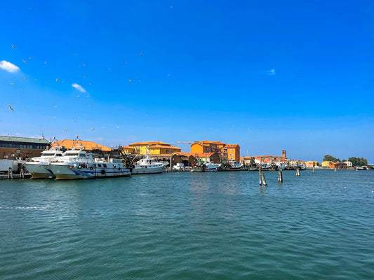Sporting Club, Chioggia, Italia: ormeggi per barche e vista sul porto turistico con Eberths.com