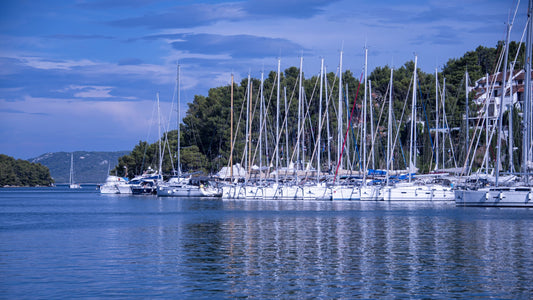 ACI Marina Vrboska in Vrboska, Croatia – yacht berths and marina view with Eberths.com