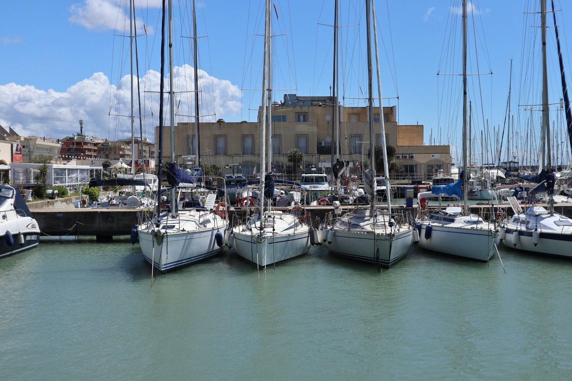 Porto Turistico di Roma in Fiumicino, Italy – yacht berths and marina view with Eberths.com